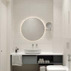 Стиль как инвестиция. Дизайн и ремонт квартиры 60м2 ЖК AFI Park Воронцовский в современном стиле. Мастер-санузел