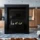 Соединение каменного пола в кухне и серого ковра в гостиной. Дизайн и ремонт квартиры в ЖК «Barkli Park» — Витрувианская квартира. Фото 019