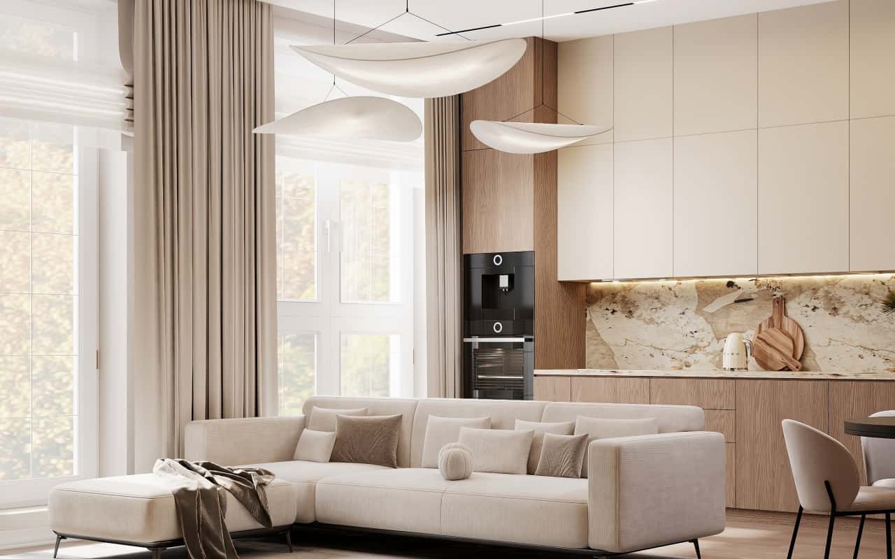 Дизайн и ремонт дома в КП Британика — Очарование природы