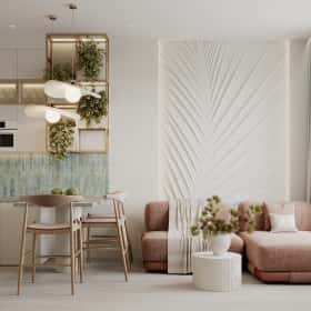 Дизайн и ремонт квартиры ЖК Остров — Воспоминания о море