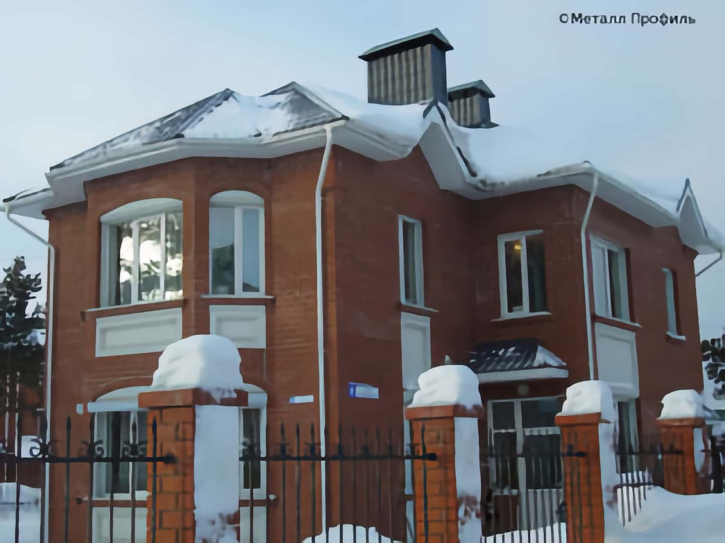 Кровля загородного дома