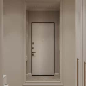 Алгоритм комфорта. Дизайн и ремонт квартиры 64м2 ЖК Дом Достижение в неоклассике. Прихожая и коридор, фото 05