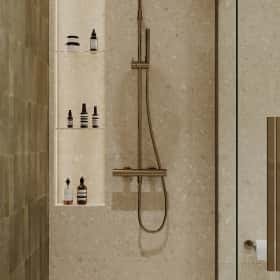 В ожидании чуда. Дизайн и ремонт квартиры 84м2 ЖК Shagal в современном стиле. Мастер-санузел, фото 02