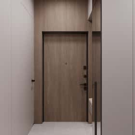 Фотографии помещений в современном стиле. Ода современности. Дизайн и ремонт квартиры 63м2 ЖК Рассказово в современном стиле. Прихожая и коридор, фото 02.