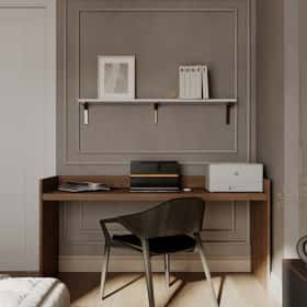 Современная роскошь. Дизайн и ремонт квартиры 111м2 ЖК Павелецкая сити в современном стиле. Мастер-спальня, фото 01