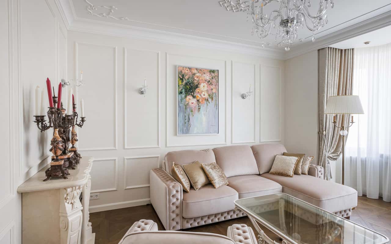 Дизайн и ремонт квартиры на 1ой Тверской-Ямской улице — Игра в классику