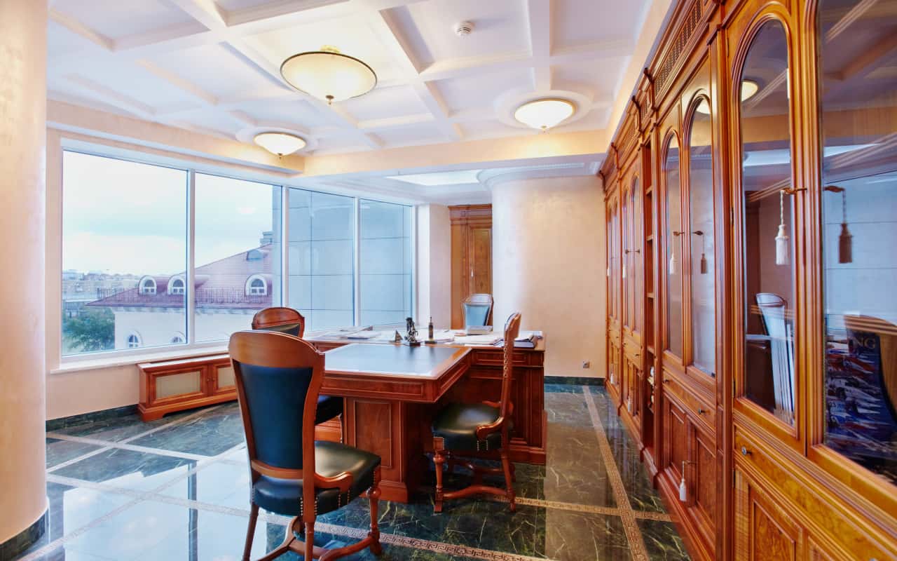 Дизайн офиса юридической компании - Пример реализации от Вира-АртСтрой