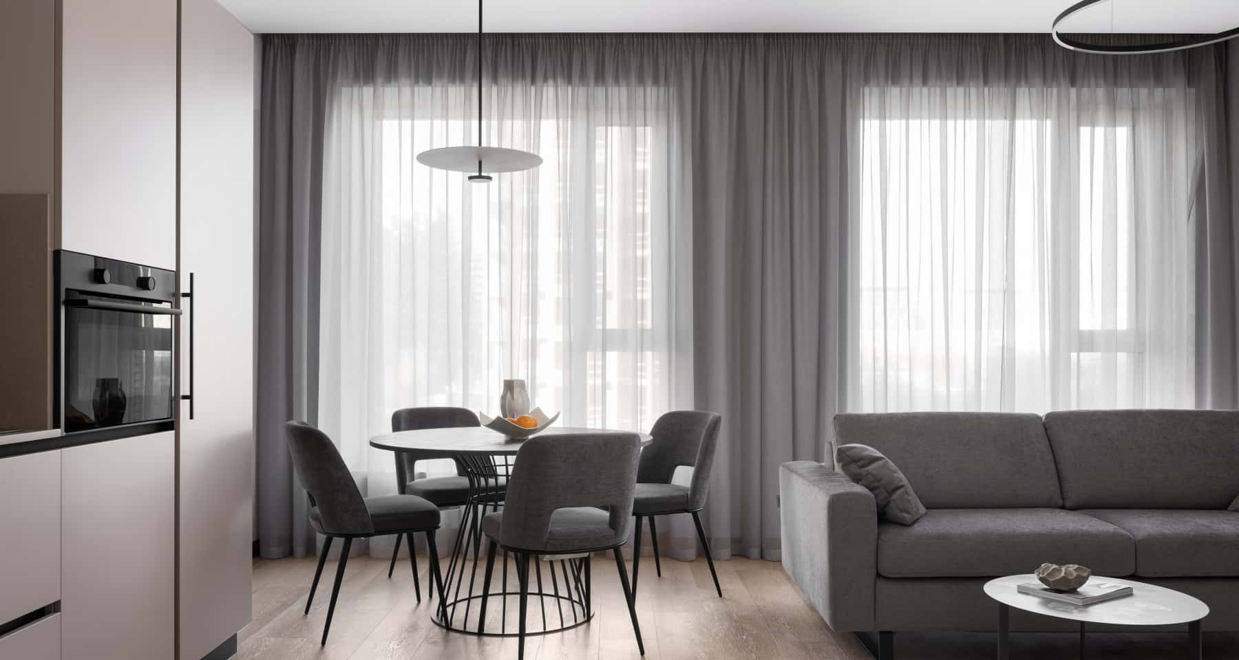 Дизайн и ремонт квартиры в ЖК Кристалл — Практичность и стиль