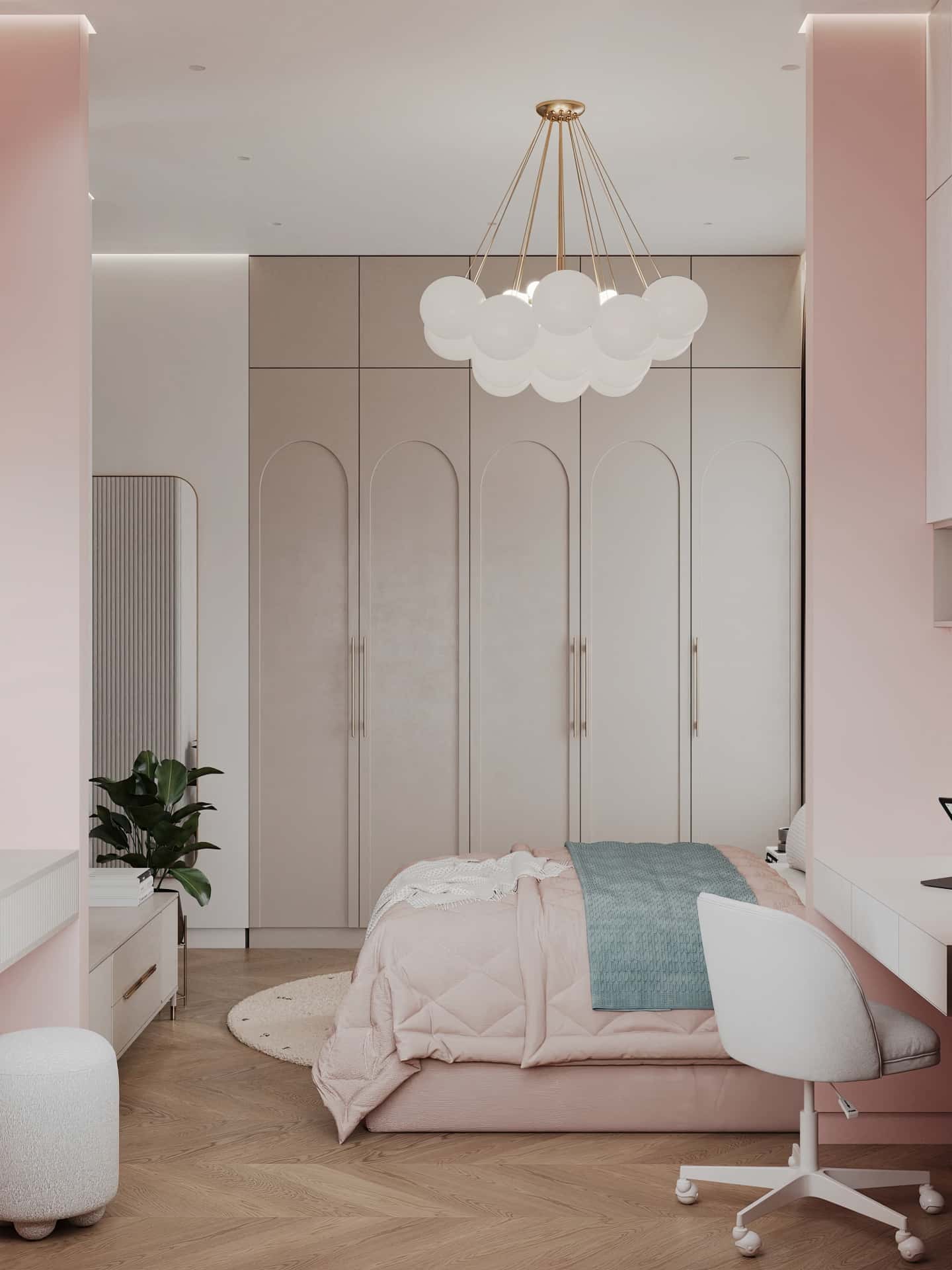 Дизайн и ремонт квартиры в ЖК Вереск — Удобство со вкусом, 88 м2. Детская, фото 6