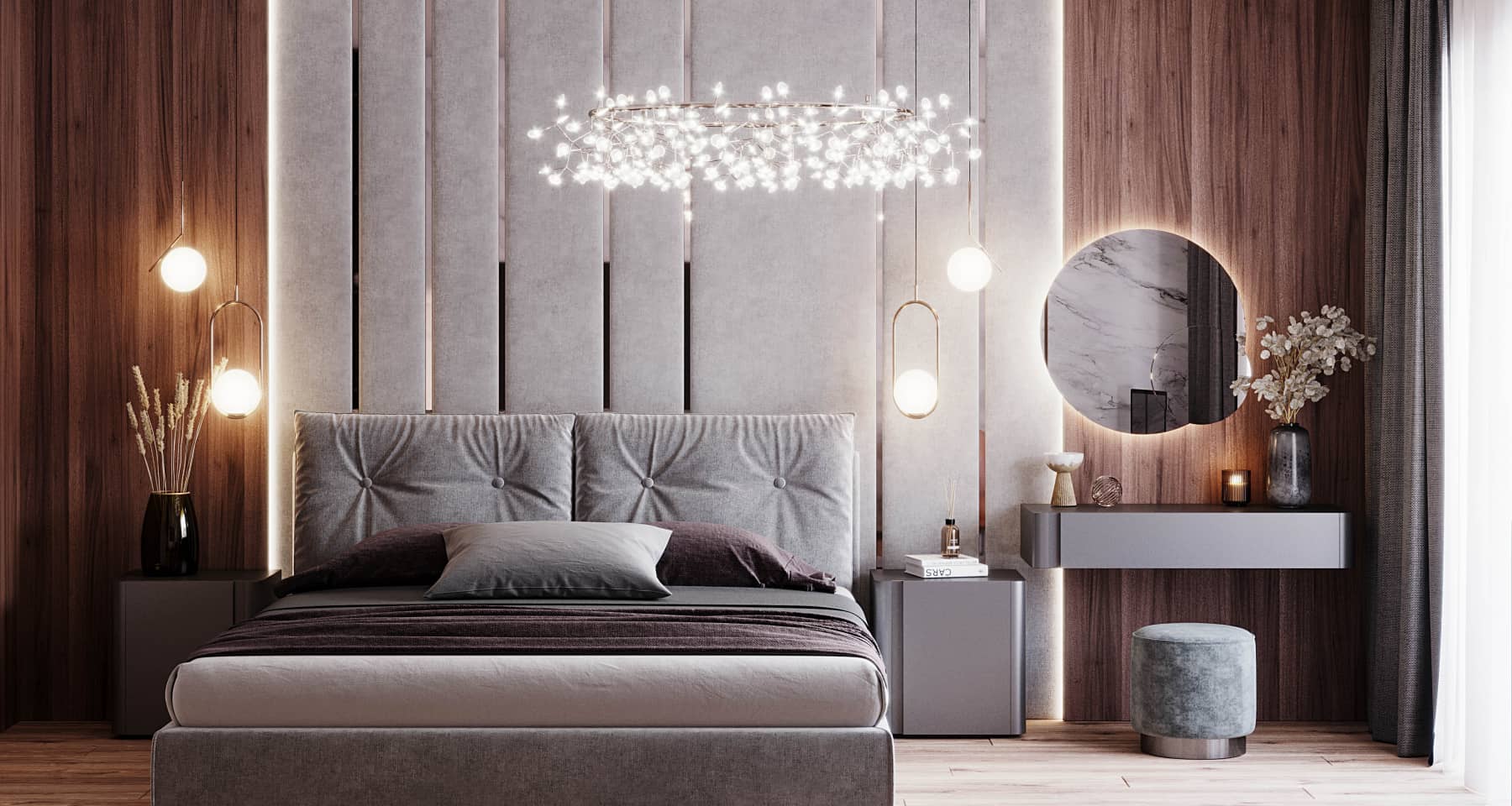 Оформление спальни в скандинавском стиле: выбор цвета и мебели, трендовые дизайнерские идеи