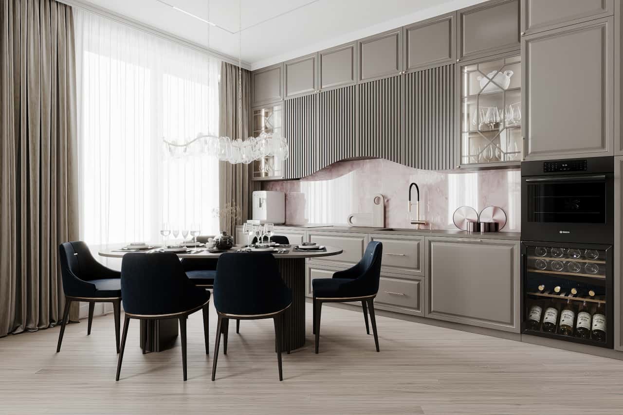 Дизайн и ремонт квартиры в ЖК Серебряный фонтан — Лебединое озеро