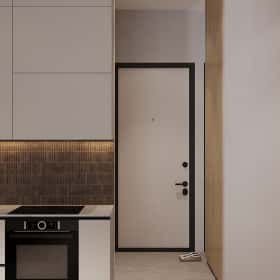 Стиль как инвестиция. Дизайн и ремонт квартиры 60м2 ЖК AFI Park Воронцовский в современном стиле. Прихожая и коридор, фото 01