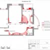 26 План раскладки плитки санузел 2. 2 этаж. Дизайн и ремонт квартиры в ЖК «Солнечный  Берег»  — Элегантный подход. Фото 056
