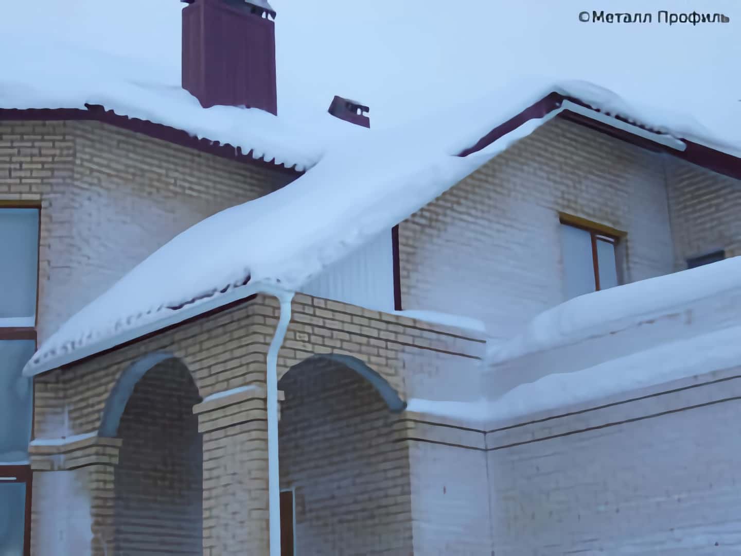 Кровля загородного дома
