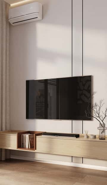 Стиль как инвестиция. Дизайн и ремонт квартиры 60м2 ЖК AFI Park Воронцовский в современном стиле. Кухня-гостиная, фото 03