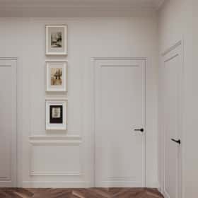 Вариации классики. Дизайн и ремонт дома 177м2 КП Лесная симфония в американском стиле. Лестница и холл 2 этажа, фото 03