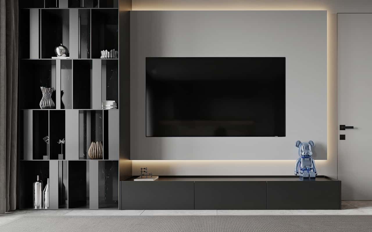 Дизайн и ремонт квартиры в КП Бристоль — Изысканный монохром