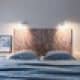 Парящая кровать в спальне с подсветкой. Дизайн и ремонт квартиры в ЖК «Дубровская Слобода»  — Возвращение к простоте. Фото 040