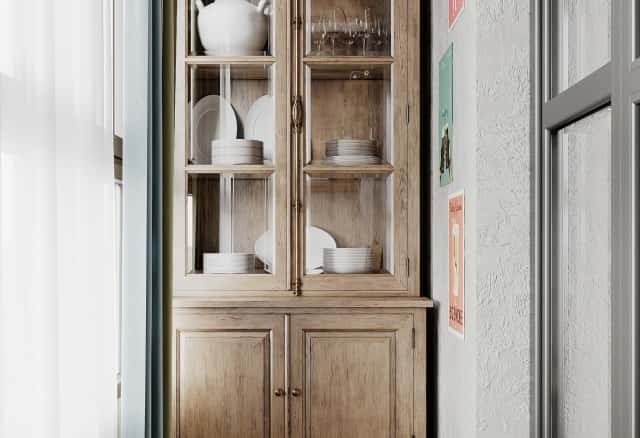 Фотографии помещений в стиле современной классики. Песня в стиле кантри. Дизайн и ремонт квартиры 53м2 ЖК Вдохновение. Лоджия, фото 03.