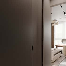 Цвета природы. Дизайн и ремонт квартиры 110м2 в ЖК Wow в современном стиле. Мастер-спальня, фото 02