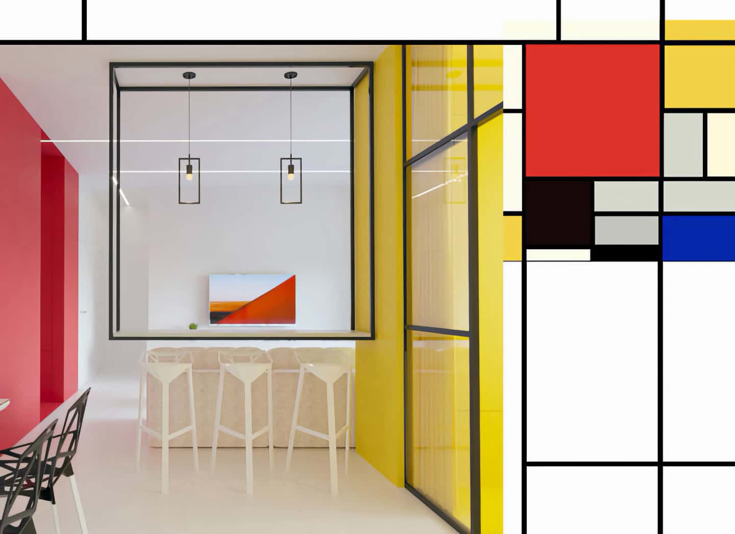 Стиль bauhaus в современном интерьере