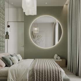 Воспоминания о море. Дизайн и ремонт квартиры 90м2 в ЖК Остров в современном стиле. Спальня, фото 08