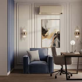 Алгоритм комфорта. Дизайн и ремонт квартиры 64м2 ЖК Дом Достижение в неоклассике