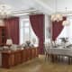 Кухня в кремовых оттенках с рабочей поверхностью цвета карамели. Интерьеры в классическом стиле. Фото 011