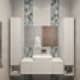 В гардеробной есть туалетный столик и зеркало с подсветкой. Дизайн и ремонт квартиры в ЖК «Вандер Парк» — Обитель магов. Фото 027