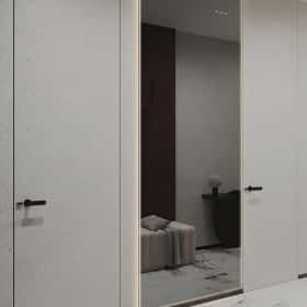 Свет и цвет. Дизайн и ремонт квартиры 105м2 в ЖК Will Towers в современном стиле. Прихожая, фото 02