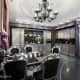 Письменный стол с покрытием алого цвета из тёмного дуба. Дизайн и ремонт квартиры в ЖК «Корона» — Венецианский фестиваль. Фото 013
