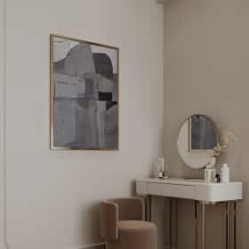 Богемная грация. Дизайн и ремонт квартиры 87м2 ЖК Режиссёр в стиле современная классика. Спальня, фото 04