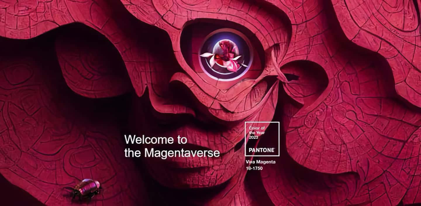 Wild Wonder и Viva Magenta - цвета 2023 года в интерьере