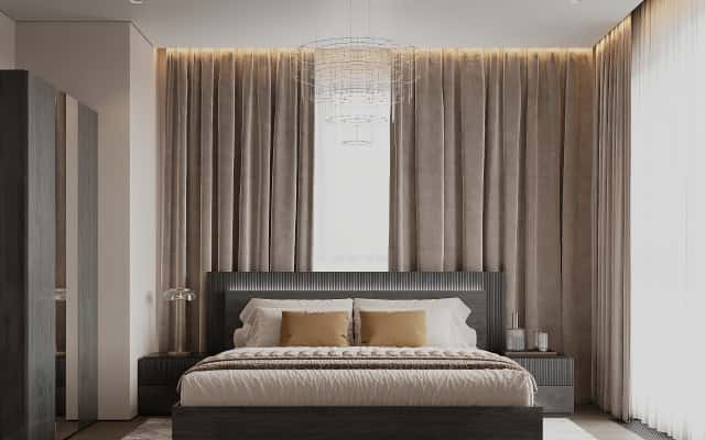 Дизайн современной квартиры в кофейных тонах