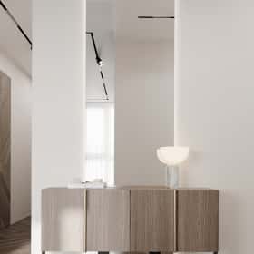 Цвета природы. Дизайн и ремонт квартиры 110м2 в ЖК Wow в современном стиле. Прихожая, фото 03