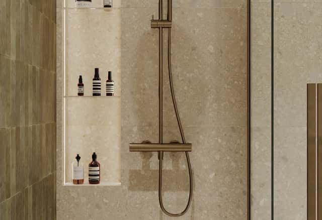 Фотографии санузлов. В ожидании чуда. Дизайн и ремонт квартиры 84м2 ЖК Shagal в современном стиле. Мастер-санузел, фото 02.