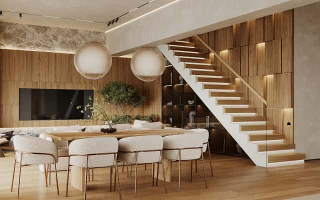 Дизайн дома с панорамными окнами. 56 фото. Фото 02