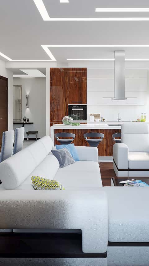 Ремонт под ключ. Цены и фото квартир и домов