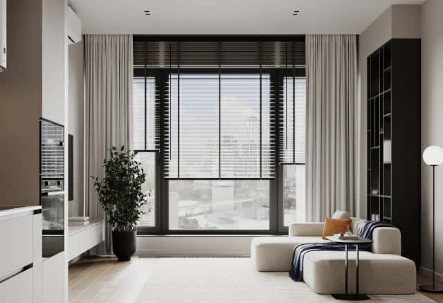 Фотографии кухонь-гостиных. Скандинавский акцент. Дизайн и ремонт квартиры 95м2 ЖК Садовые кварталы в современном стиле. Кухня-гостиная.