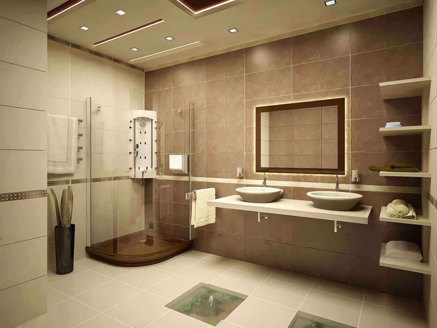 Кофейный цвет в интерьере