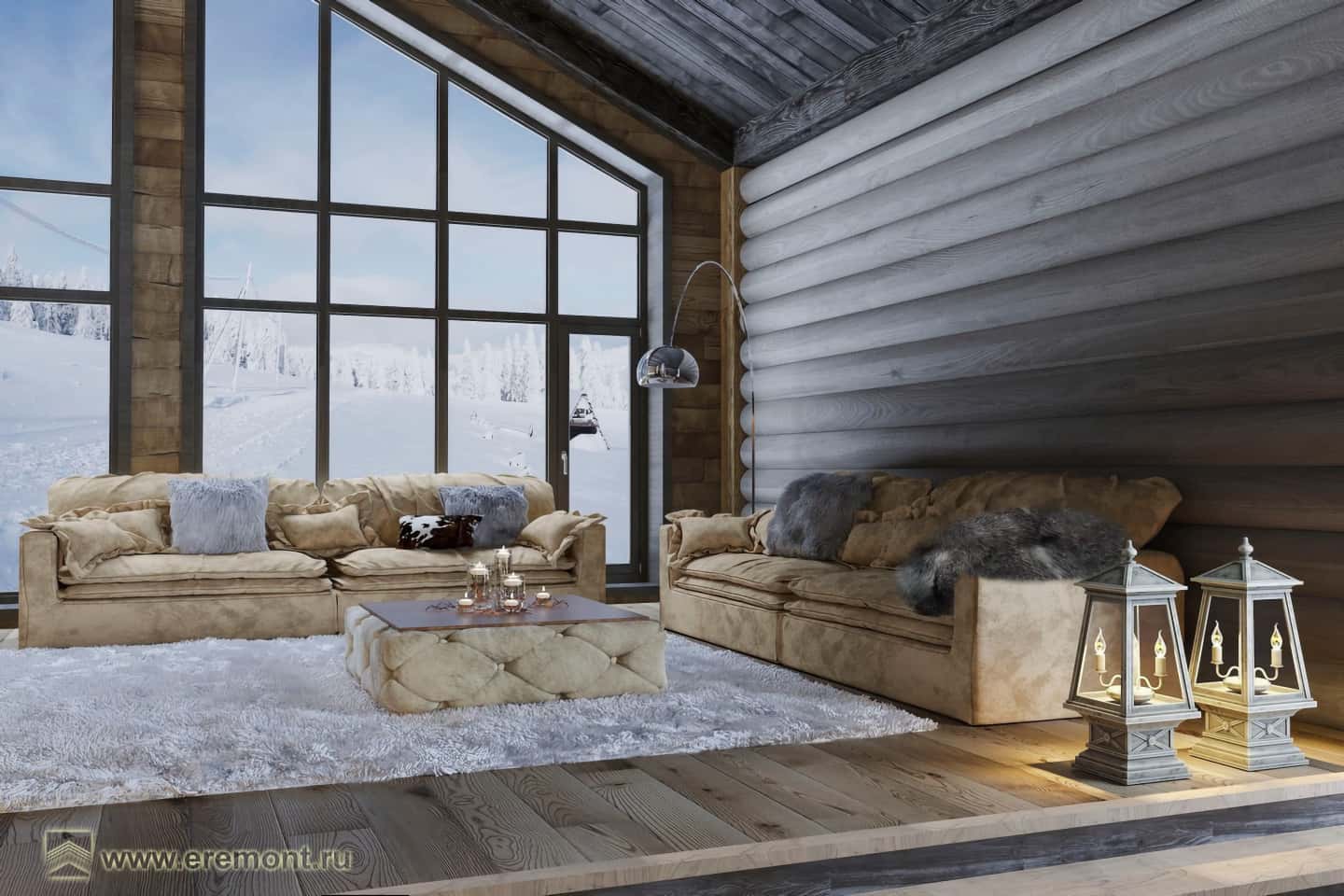 Элитный дизайн загородного дома