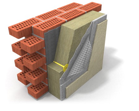 Преимущества утепления фасада под штукатурку