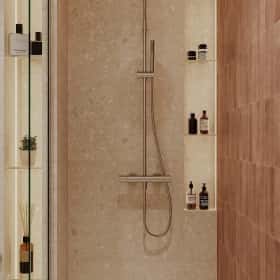 В ожидании чуда. Дизайн и ремонт квартиры 84м2 ЖК Shagal в современном стиле. Гостевой санузел, фото 03