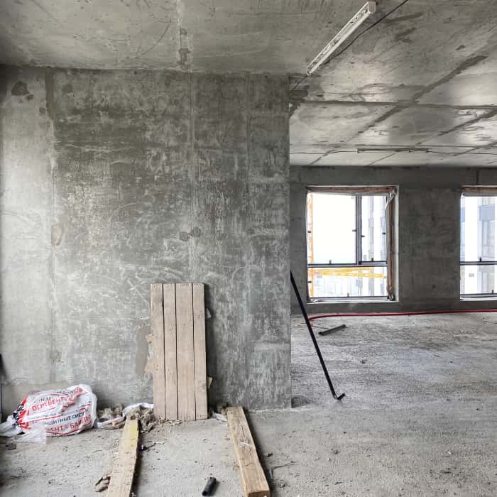 Дизайн и ремонт квартиры 114 м² в ЖК «Wellton Park». Приемка от застройщика и подготовительные работы.