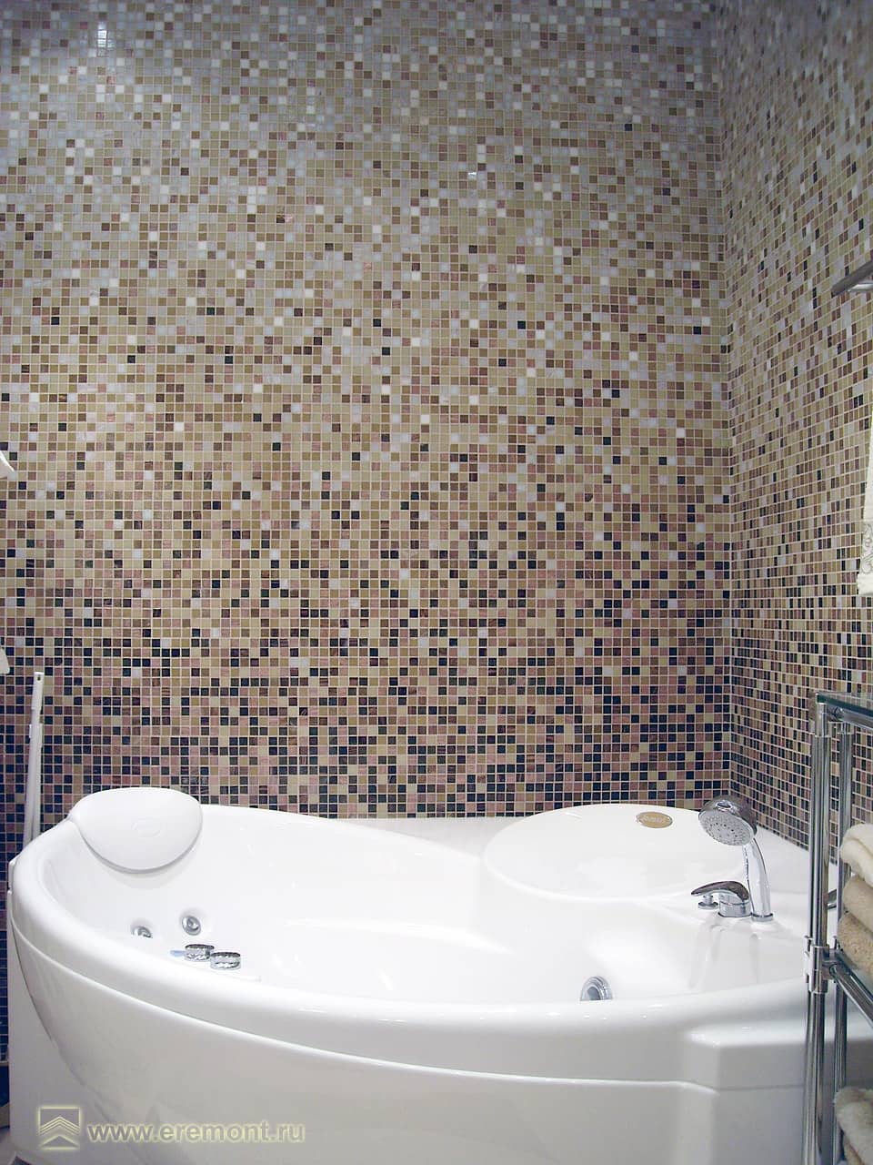 Дизайн интерьера ванной в квартире Теплый стан 31236