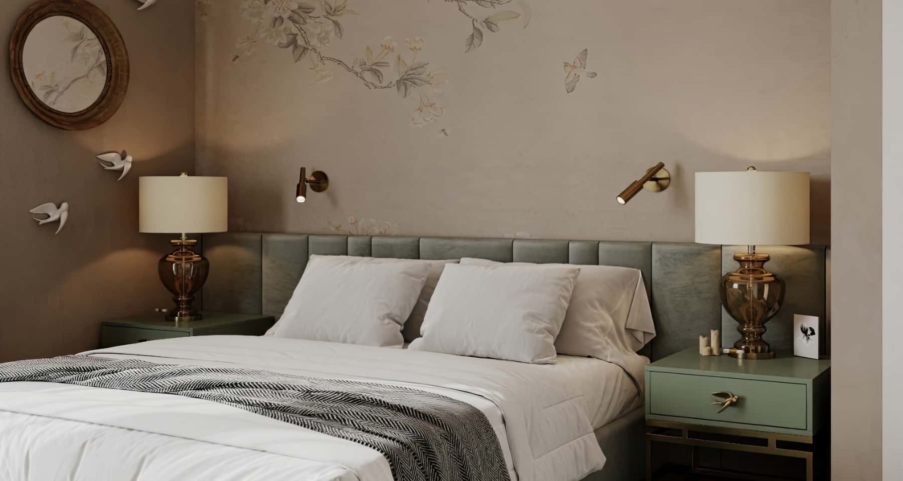 Дизайн женской спальни в квартире