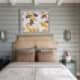 Яркий текстиль на кровати. Дизайн и ремонт дома в ЖК «Мишино» — Яркий взгляд на вещи. Фото 034