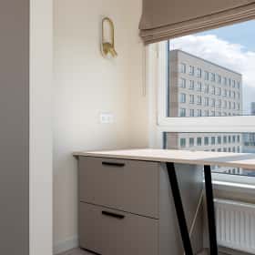 Деликатная классика. Дизайн и ремонт квартиры 65м2 в ЖК Кронштадтский 9 в современном классическом стиле. Кабинет, фото 04