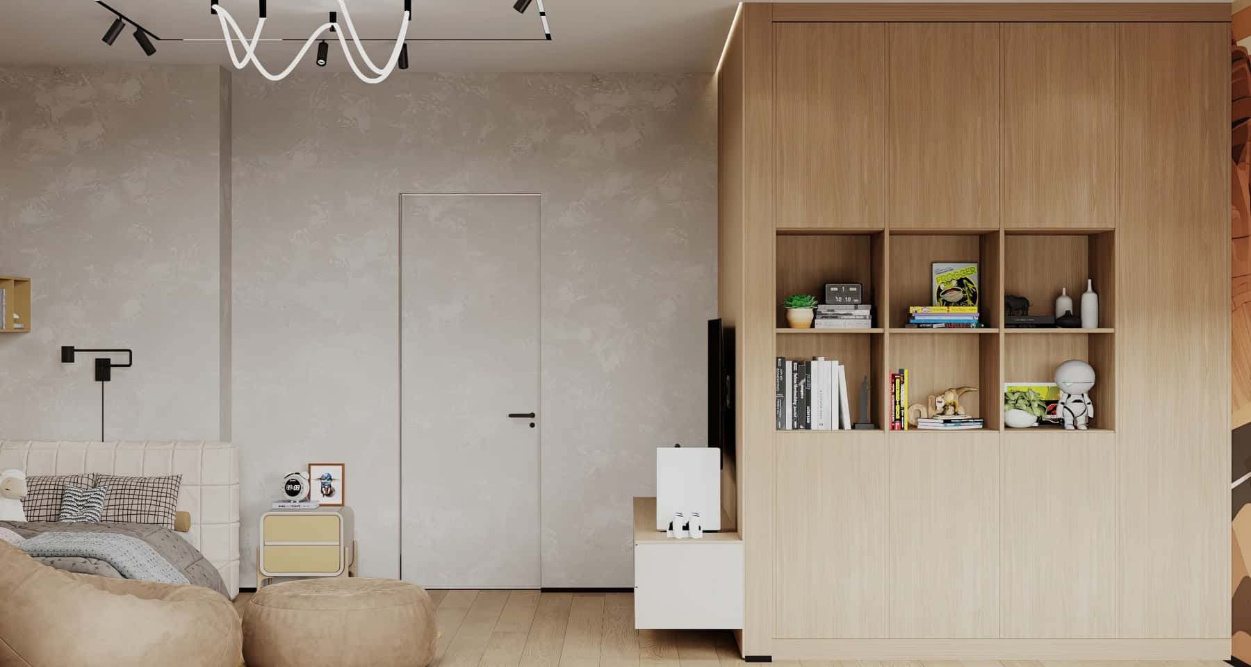 Система хранения в детской