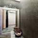 Зеркало со встроенными шкафами и подсветкой в ванной комнате. Дизайн и ремонт в квартире в Варсонофьевском переулке — Совместимость противоположностей. Фото 06